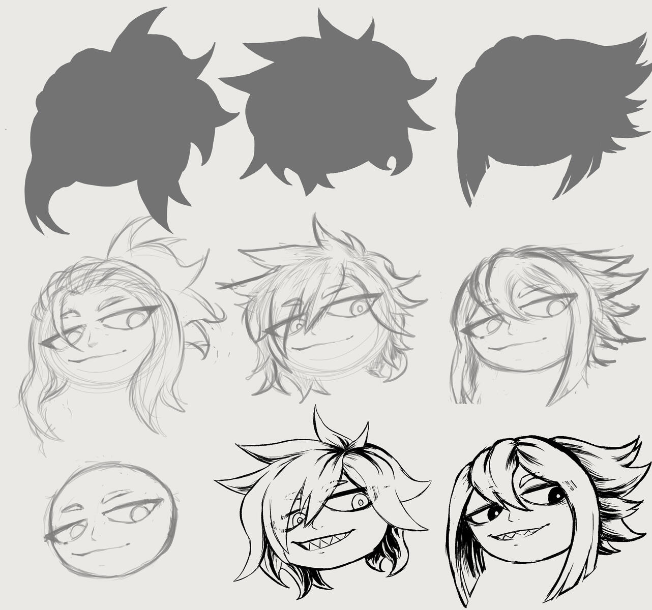 Early hair experimentation