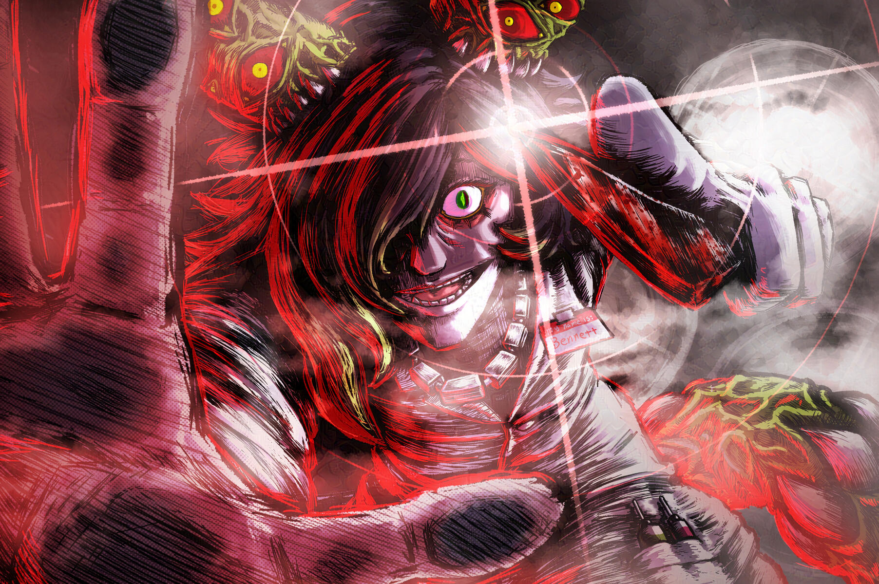 Bennet Fanart (Artfight) - Oc from Saurit [2024]