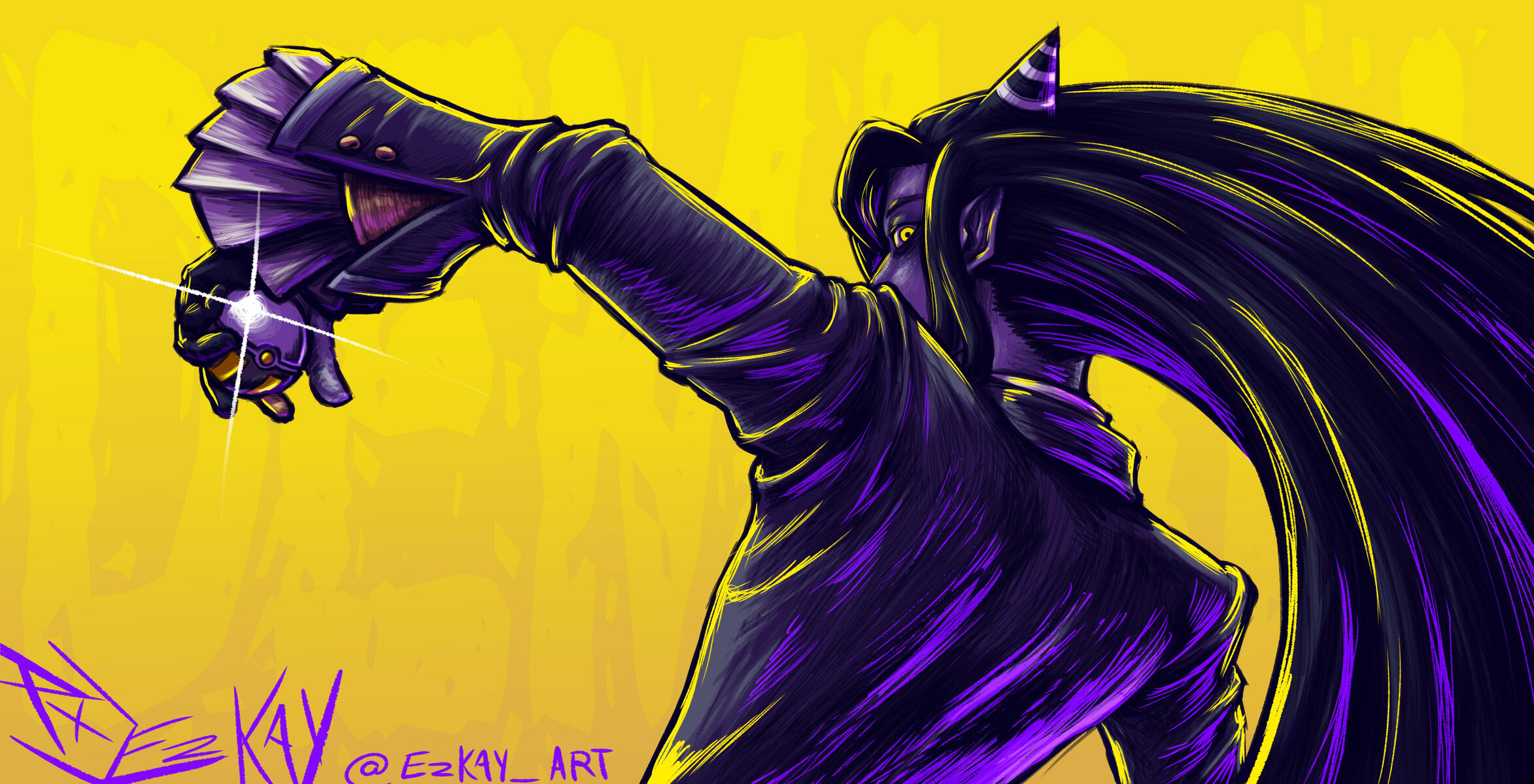 Demian Fanart - OC from MinkieFury [2025]