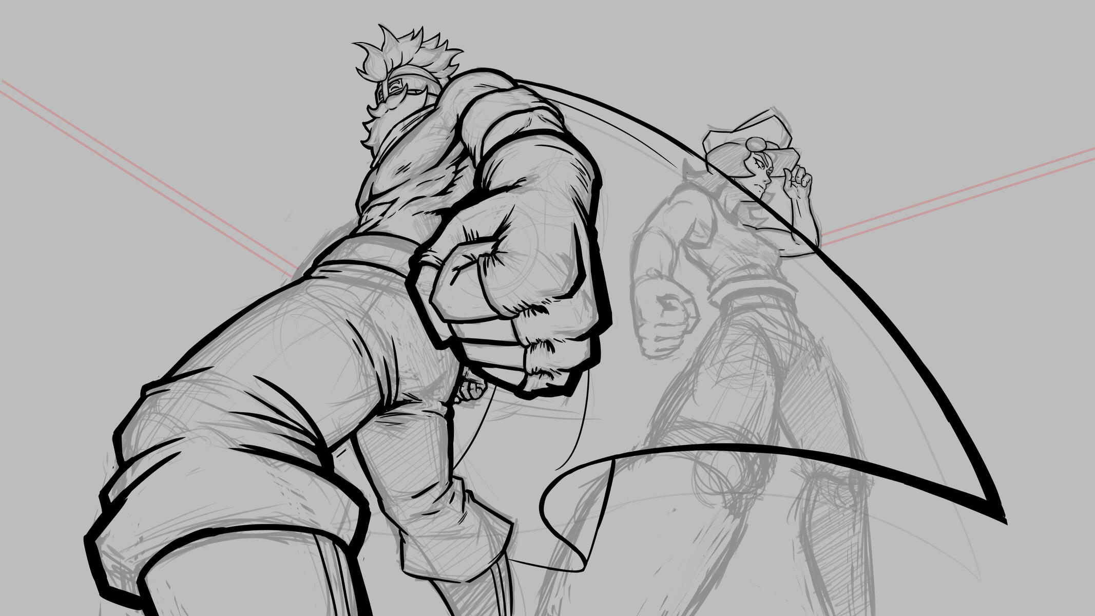 Clyde &amp; Sylva Vs The World, Unfinished Concept Art